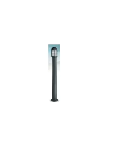 Nobile illuminazione 5026/06/00/grigio lampione h 125 serie bollard e27 100w 250v