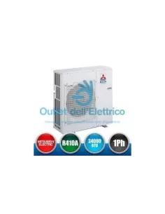 Mitsubishi Puhz-p100vka.th repuesto unidad externa R410a 34000btu monosplit