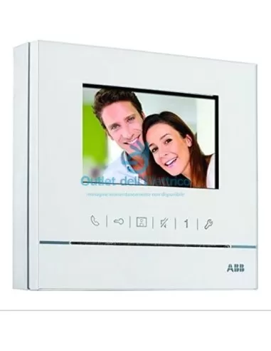 Abb wli201b monitor 4,3'' cornetta m22302-w