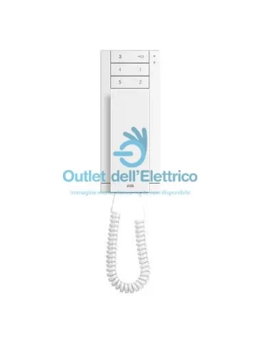 Abb WLI102B Intercomunicador confort 6 m2 pulsadores