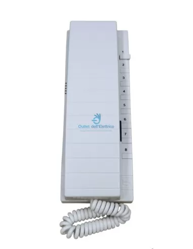 Intercomunicador Bitron ak 6341 blanco