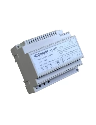 Transformador Comelit 1397 0-110-230vac//12vac para sistemas