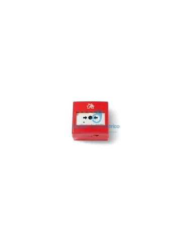 Ec0020 punto de alarma direccionable reiniciable rojo