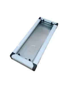 Vimar 9312 Caja de pared 2 módulos gris claro para combinar con cubrelluvia 9212