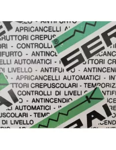 Serai sr 24 39 cr//39 centrale per cancelli a battente 12-24v