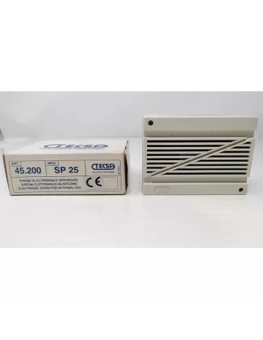 Tecsa sp 25 elektronische Innensirene 45 200