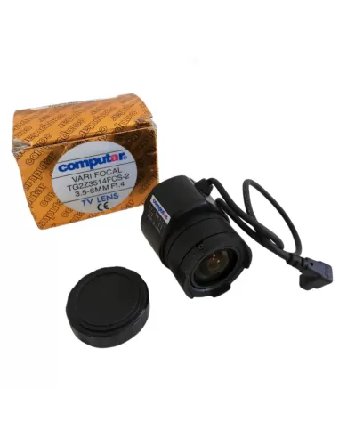 Computar tg2z3514fcs varifocal lens 3.5//8 mm f1.4 1//3' auto iris