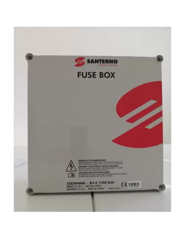 Caja de Fusibles Elettrica Santerno Quadro B-F-8 (8x10A) para cuerdas