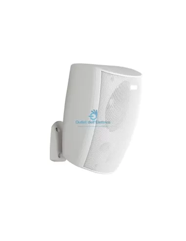 15w 2-way bass-reflex wall-mounted speaker in white