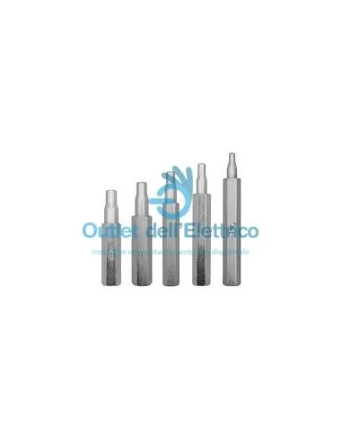 Tecnogas 00000011514 Kit 5 pz.punzone pipe expander d 1/4 5/8