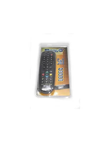 Bravo 90302200 universal remote control 5x1