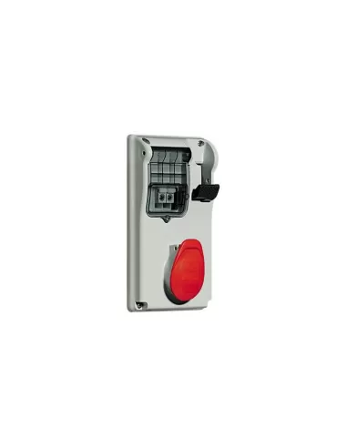 Bticino prise compacte verrouillée pour panneau ip44 16a 3p t 400v cbc316//43