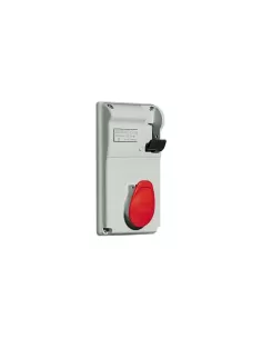 Bticino interlocked socket from panel ip44 16a 3p t 400v cbs316//43