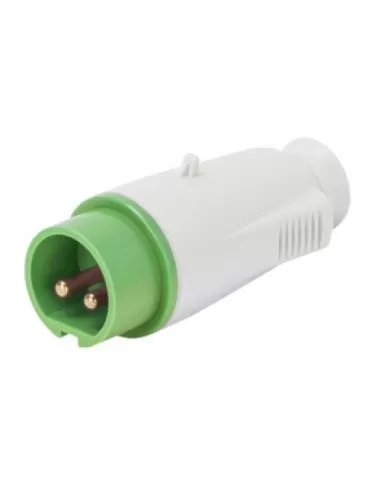 Gewiss protected mobile plug 2p 16a 24//42v 4h gw60068 plugs