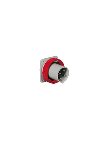 Palazzoli fixed recessed square plug 63a 2p t 220v 6h ip67 476307 plugs//industrial sockets