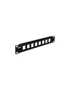 Gewiss empty panel for 8 gw38437 connectors rack accessories