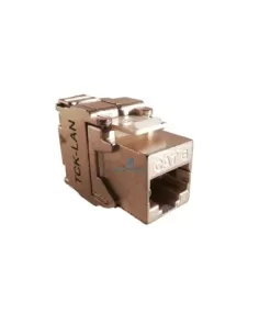 Belconn mj6fk keystone fruit socket cat6 stp blindé (fr-6ftp-aut)