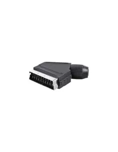 Scart plug 2sp bnc video 4sp rca audio