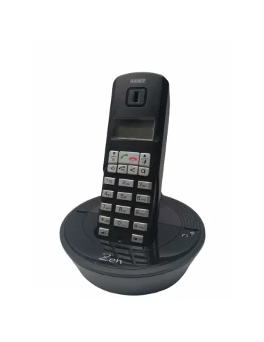 Schnurloses Zen-DECT mit USB-Anschluss für VoIP-Kommunikation mit Skype, Schwarz