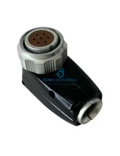 Ampenol socapex conector acodado de 7 pines slffc27e