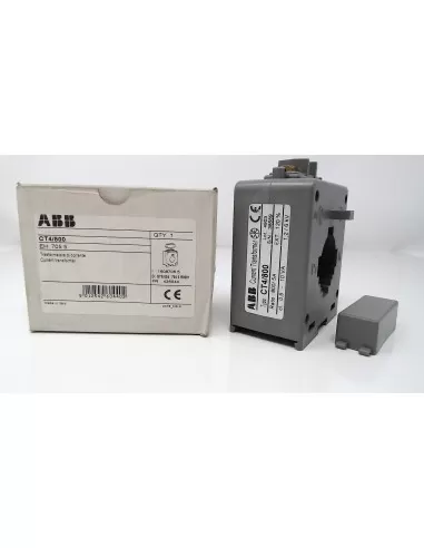 Abb ct4//800 trasformatore di corrente i prim 800 a classe 0,5 - 10 va  eh 705 5
