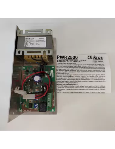 Alimentation stabilisée Kros 06004 pwr 2500