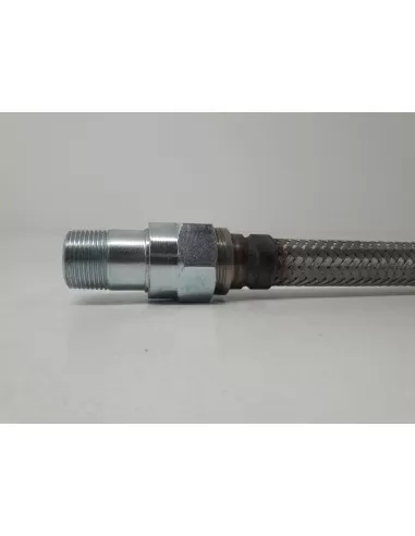 Cortem group elfit flexible hose 1//2''' 500mm galvanized steel fixed male-idle male ex d iib atex