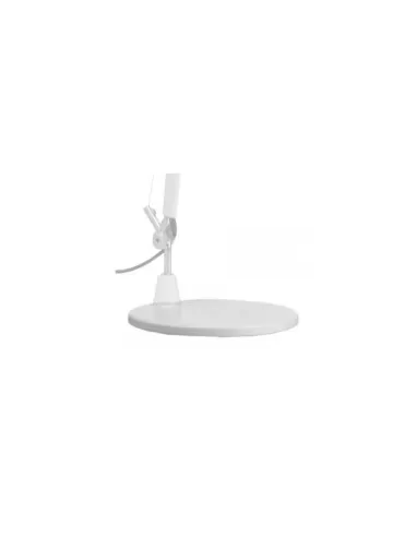 Artemide a008620 base for tolomeo d 200 lamp painted white