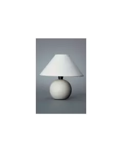 Philips 842406138 ceramic sphere table lamp with cream lampshade 40w