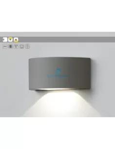 Exenia 302627090 Luna wall light gray qt14 g9 48w ip40