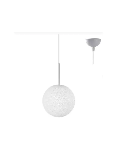 Lumen center igw33i106 globe de glace micro suspension 1 lumière 12cm g9