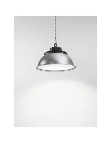 Gea luce GLI011 Proiettore industriale con diffusore alluminio 100w led 4k ip65