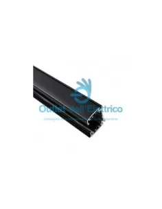 Domino T0101 Binario esterno trifase 1 mt  nero