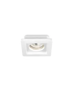 Gea luce gfa591 downlight cuadrado gu10 yeso