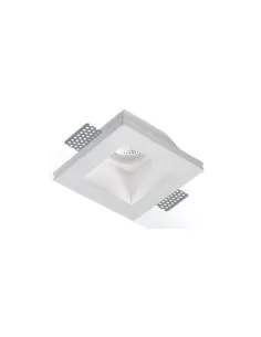 Gea luce gfa593 incasso quadrato  gu10 gesso