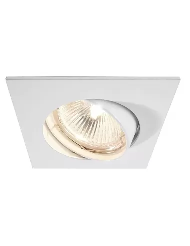 Lucitalia 0490101 adam adjustable recessed spotlight white gu 5 3