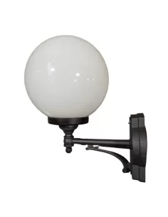 Surya m0101la5 athon light max 75w aplique exterior negro