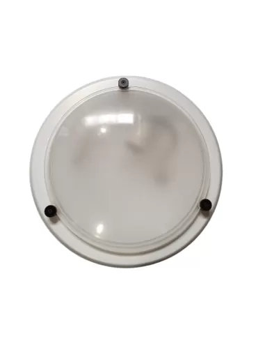 Lamperti 5528 Plafón redondo blanco cristal satinado 1x75w e27 (estrella menor)