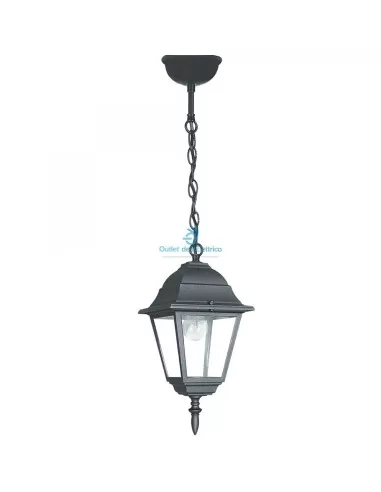 Lanzini 32401 Farol moderno con cadena 60w negro