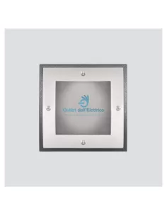 Augenti 9200C/ 1U1.VS.00 Recessed wall spotlight with g9 hsg ip65 25w 250v sat.bi glass