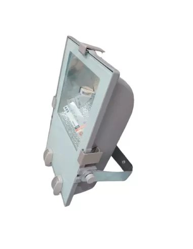 Lanzini 24326 Olimpia 3 Halogen-Metalldampfprojektor JM RX7S 70 W IP65 Grau