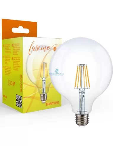 Shanyao 4794  globo filoled g125 e27 8w (60w)