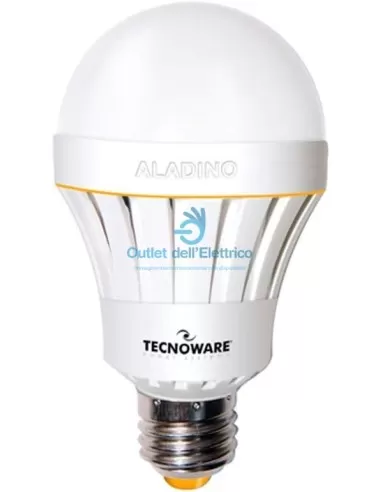 Tecnoware FLED17321 Aladino brillante LED-Lampe 10 W 4000 K E27