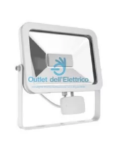 Arteleta FLT30.SD Proiettore led flt30 sd 30w 4000k ultrapiatto con rivelatore 230v ip65