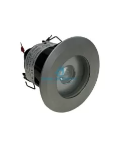 Linea light 85472c10 ivil 1 redonda acero inoxidable 1 led 1w 6500°k haz 10° sin fuente de alimentación