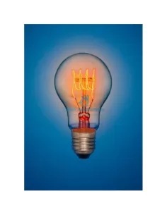 Eglo 49503 Lampada carbonio 60w e27 goccia