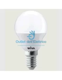 Wiva 11070504 lampada risp goccia 4000k e27 9wglst2