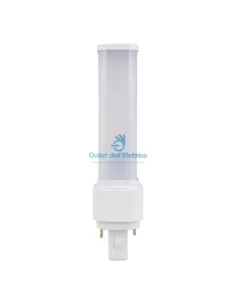 La Filometallica 580125 Lamp.g24-q1 d-tube 2700k 240v 10w mm