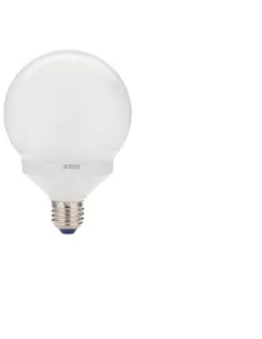 Duralamp 02086 lámpara globo duralux e27 24w 230v 2700°k