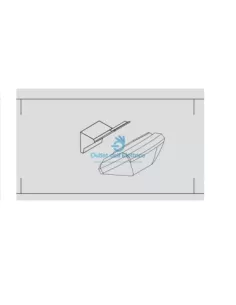 Area lite 0113 Silver shelf set kit